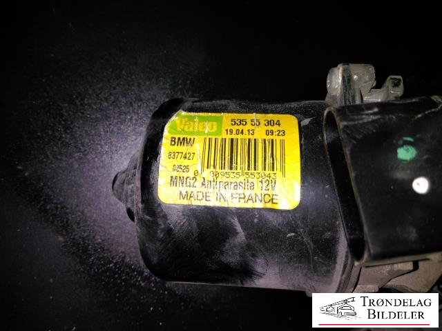 Viskermotor frontrute komplett m/overføring til Mini One/Cooper 2007-2014 (R55-57) (R55-57) (VALEO|)