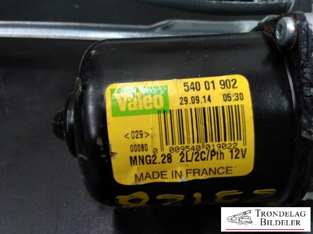 Viskermotor frontrute komplett m/overføring til Mercedes Citan 2012-2021 (W415) (W415) (VALEO|545 26 811|)