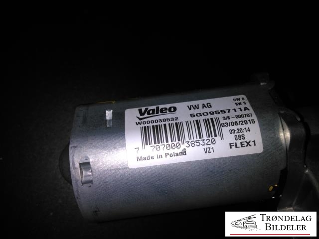 Viskermotor bakrute til VW Golf VII 2012-2017 (Fase 1)  (VALEO|5G0 955 711A|)