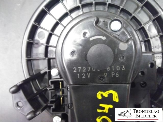 Varmeapparat motor til Toyota RAV4 2009-2013 (Type III, Fase 2)  (DENSO|272700 8103|)