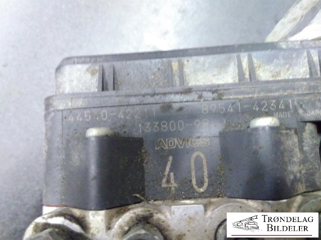 ABS sentral til Toyota RAV4 2009-2013 (Type III, Fase 2)  (ADVICS|44540-42211|89541-42341|133800-9840)