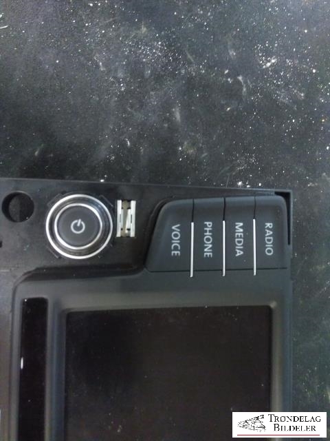 Multimedia display (MCU - Media Controller Unit) til VW Golf VII 2012-2017 (Fase 1) (VW|3G0 919 605 B|A2C93427100|)