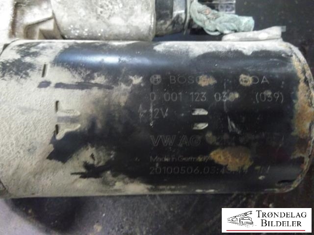 Starter diesel til Škoda Yeti 2009-2013 (Fase 1)  (BOSCH|02M 911 024|20100506034544|0001123038)