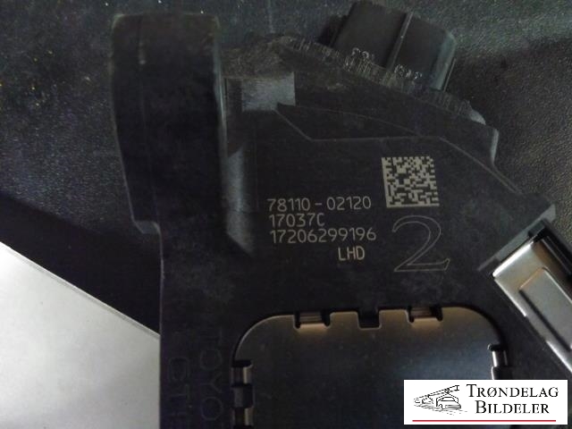 Pedal gass til Toyota Auris 2015-2019 (Type II, Fase 2)  (TOYOTA|78110-02120|17037C|17206299196)