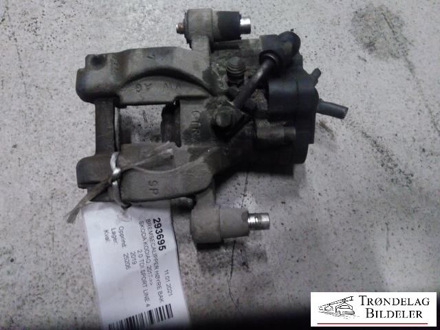 Bremsecaliper høyre bak, elektrisk til Škoda Kodiaq 2017-->> (CTR|3Q0 615 424 X|3Q0 615 424|5G0 615 425|5G0 615 425 SL7|300X12MM)