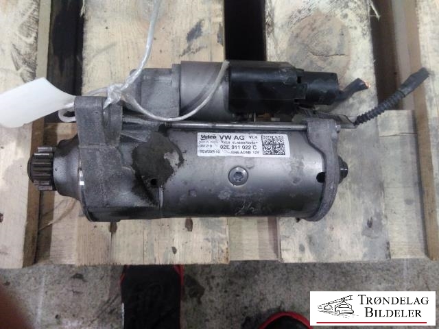 Starter diesel til Škoda Kodiaq 2017-->>  (VALEO|02E 911 022C|02E 911 023 Q|02E 911 023 T|02E 911 024 C|02E 911 024 H|02E 911 024 CX)