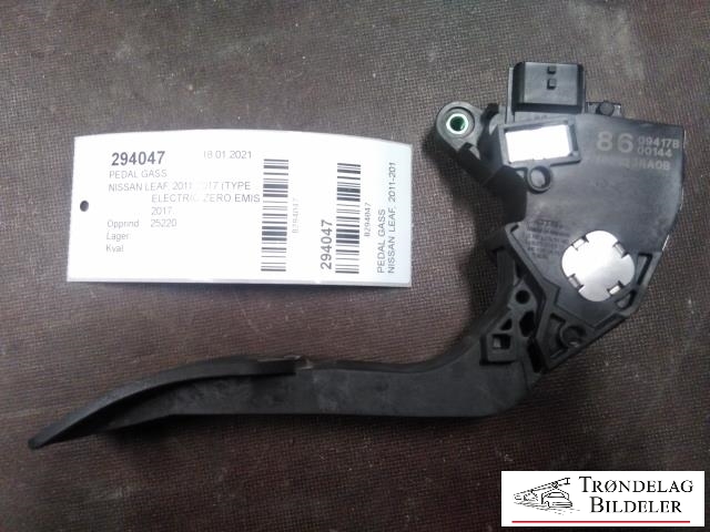 Pedal gass til Nissan Leaf 2011-2017 (Type I)  (18002-3RA0B|)