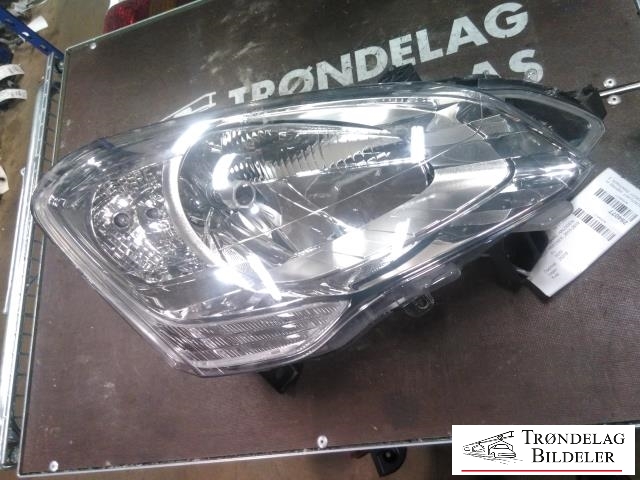Frontlykt høyre halogen til Peugeot Partner 2015-2019 (Type II, Fase 2)  (VALEO|89318041|9682828180|)