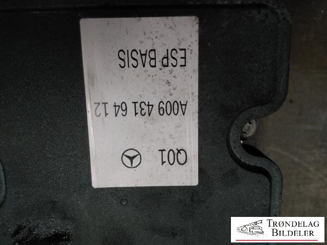 ABS sentral til Mercedes A-Klasse 2012-2018 (W176) (W176) (A009 431 64 12|)