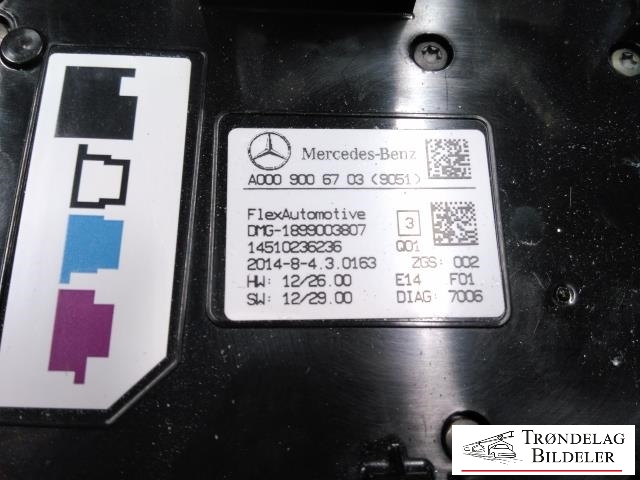 Taklyspanel til Mercedes A-Klasse 2012-2018 (W176) (W176)