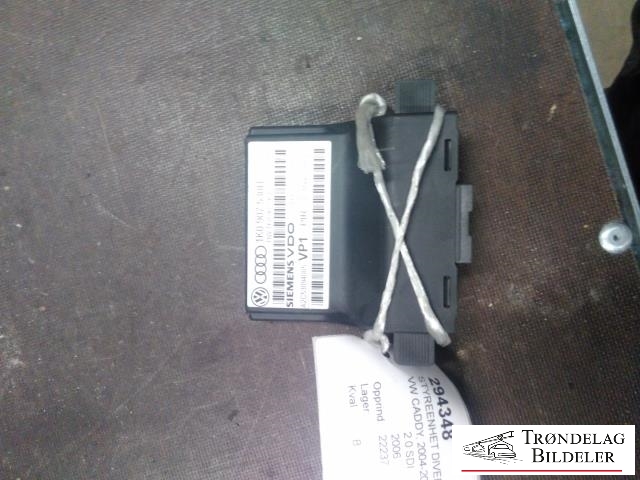 Styreenhet diverse til VW Caddy 2004-2010 (Type III, Fase 1) (SIMENS|1K0907530H|HW: 1K0907951|A2C56094005)