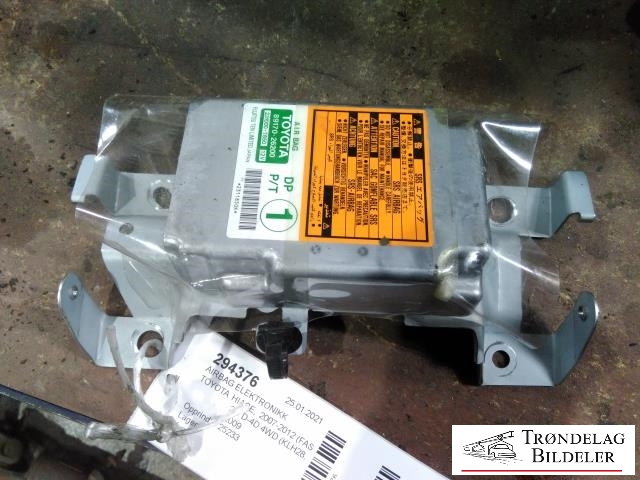 Airbag elektronikk til Toyota Hiace 2007-2012 (Fase 3)  (TOYOTA|89170-26200|)