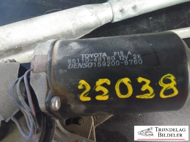 Viskermotor frontrute komplett m/overføring til Lexus RX 2003-2009 (Type II) (XU30) (XU30) (BOSCH|85110-48160|159200-8760|)