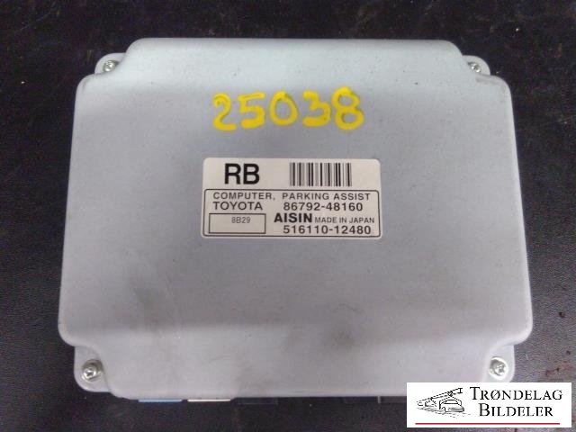 Styreenhet parkering til Lexus RX 2003-2009 (Type II) (XU30) (XU30) (TOYOTA|86792-48160|516110-12480|)