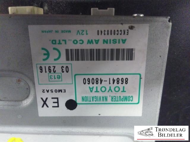 Bilstereo navigasjon til Lexus RX 2003-2009 (Type II) (XU30) (XU30) (ASIN|86841-48060|)