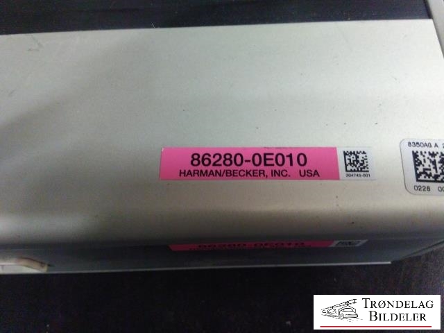 Bilstereo forsterker til Lexus RX 2003-2009 (Type II) (XU30) (XU30) (HARMAN|86280-0E010|)