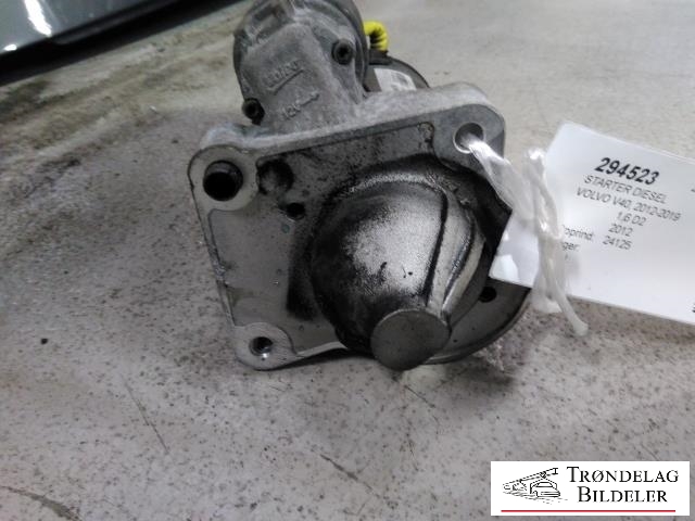 Starter diesel til Volvo V40 2012-2019  (VALEO|30659478|)