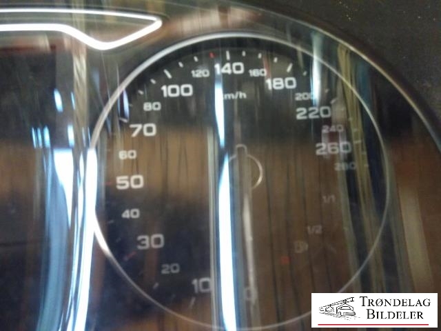 Instrumentpanel til Audi A3 2012-2016 (Type III, Fase 1)  (8V0 920 872 J|)