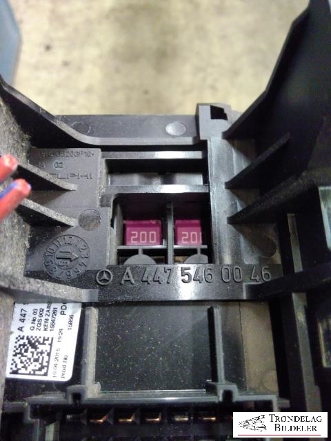 Sikringsboks til Mercedes Vito 2014-->> (W447) (W447) (A 447 546 00 46|)