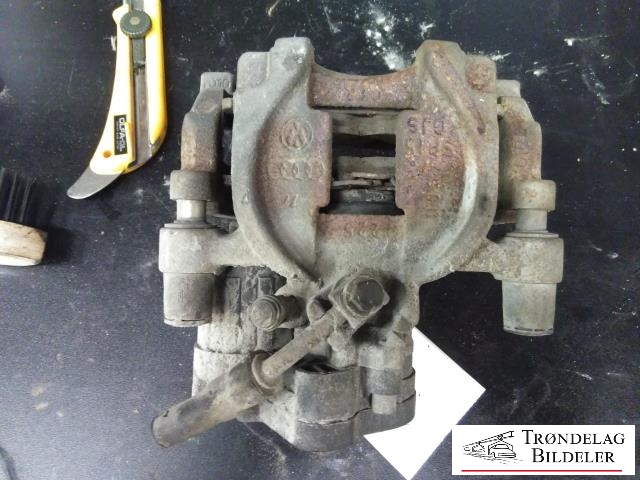 Bremsecaliper venstre bak, elektrisk til Audi A3 2012-2016 (Type III, Fase 1) (8V0 615 123 A|8V0 615 123 D|8V0 615 125 A|5Q0 615 125 A|312X25MM)