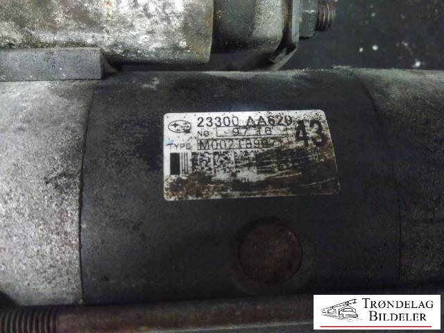Starter diesel til Subaru Impreza 2008-2012 (Type III) (MITSUBISHI|23300AA620|A3TX0581|)