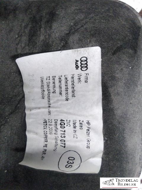 Girstang til Audi A6 2011-2014 (Type IV, Fase 1) (C7) (C7) (4G1713041J|1000509100505S|)