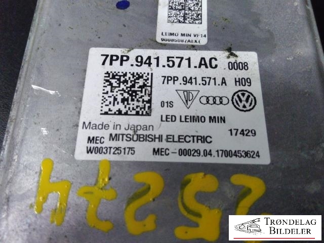 Styreenhet LED til VW Transporter / Caravelle 2015-2019 (T6) (T6) (MITSUBSHI|7PP 941 571 AC|)