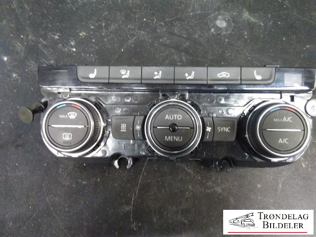 Varmeapparat betjening til VW Passat, 2015-2019 (Fase 1) (B8) (B8) (VW|5G0 907 044 AK)