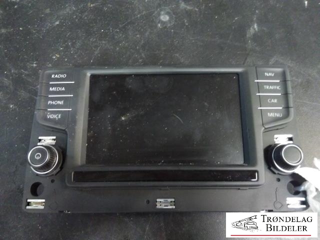 Multimedia display (MCU - Media Controller Unit) til VW Passat, 2015-2019 (Fase 1) (B8) (B8) (VW|3G0 919 605 D)