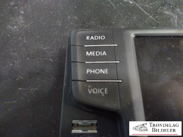 Multimedia display (MCU - Media Controller Unit) til VW Passat 2015-2019 (Fase 1) (B8) (B8) (VW|3G0 919 605 D|)