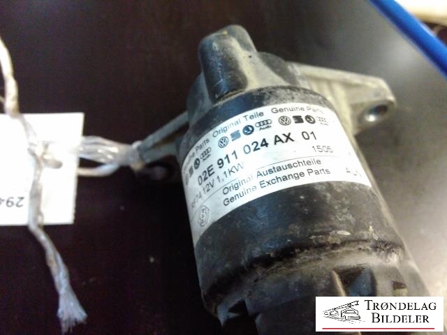 Starter diesel til Škoda Superb 2008-2015 (Type II)  (VW|02E911024A|02E911024AX|0001123044/045|0986025350|)