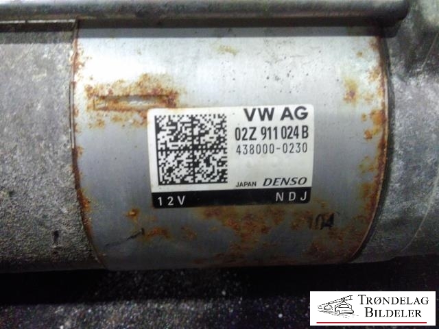 Starter diesel til VW Passat 2015-2019 (Fase 1) (B8) (B8) (VW AG|02Z 911 024B|4380000230|)