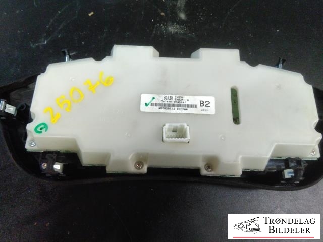 Varmeapparat betjening til Nissan Juke 2010-2014 (Fase 1)  (24845 BX83A|)