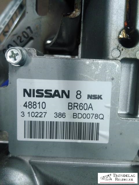 Rattaksel elektrisk servo til Nissan Qashqai, 2010-2014 (Type I, Fase 2)  (NIDEC|BD0078Q)