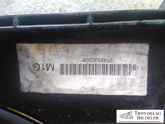 Kjølevifte elektrisk til Nissan Qashqai 2010-2014 (Type I, Fase 2) (21481-JD21B|)