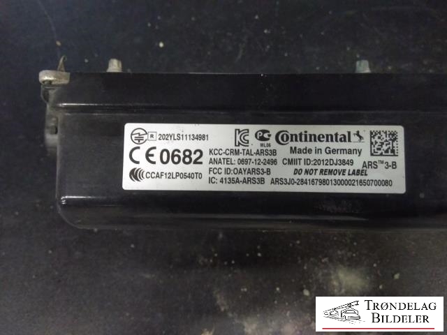 Sensor radar til Mitsubishi Outlander 2015-->> (Type III, Fase 2)  (CONTINENTAL|0697-12-2496|)