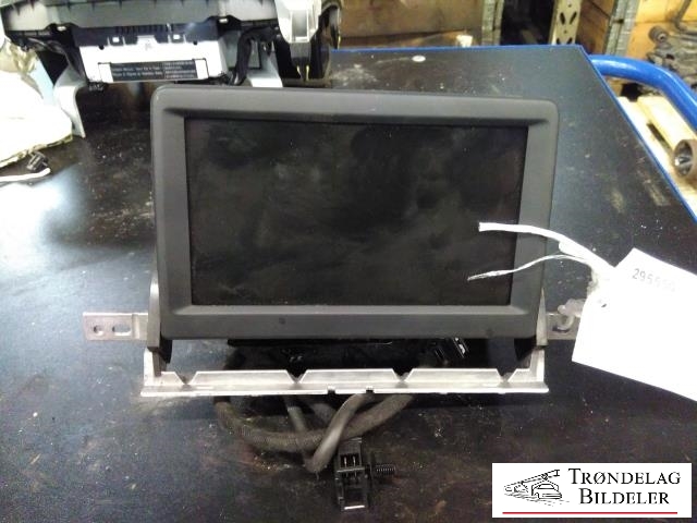 Bilstereo navigasjon skjerm til Audi A8, 2003-2010 (Type II) (4E0919603E)