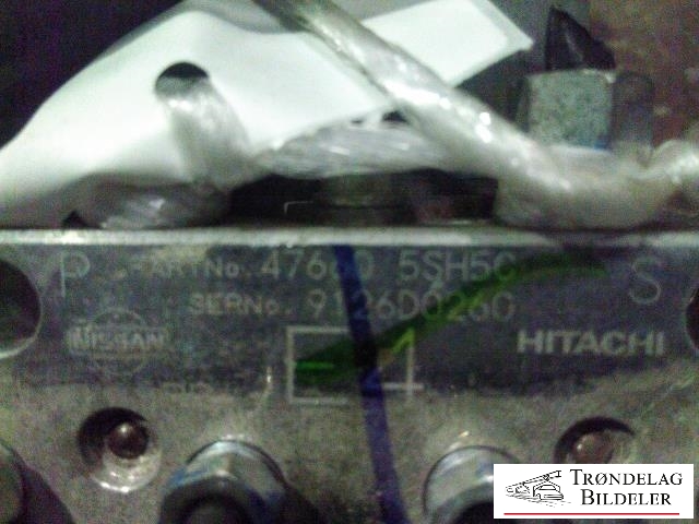 ABS sentral til Nissan Leaf 2018-->> (Type II) (HITCHI|476605SH50|9126D0260|)