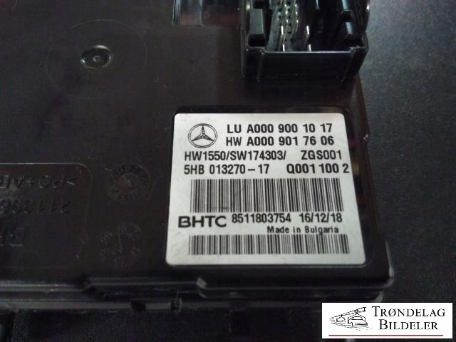 Styreenhet drivstoffpumpe til Mercedes E-Klasse 2016-2023 (W213) (W213) (BHTC|A000 900 10 17|A000 901 76 06|)