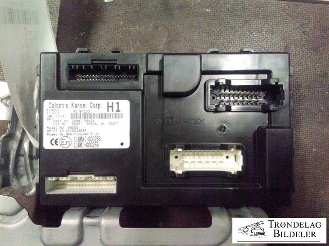 Styreenhet klima/aircondition til Nissan Leaf 2018-->> (Type II)  (CALSONIC KANSEI|284B15SH1A|116RA1000258|00371)