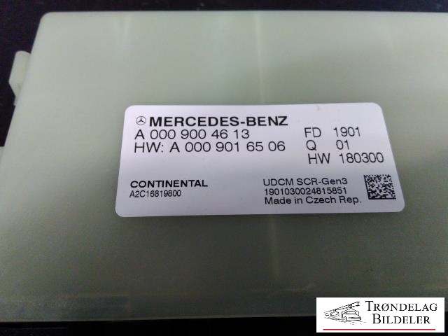 Styreenhet diverse til Mercedes E-Klasse 2016-2023 (W213) (W213) (CONTINETAL|A 000 900 46 13|A2C16819800|)