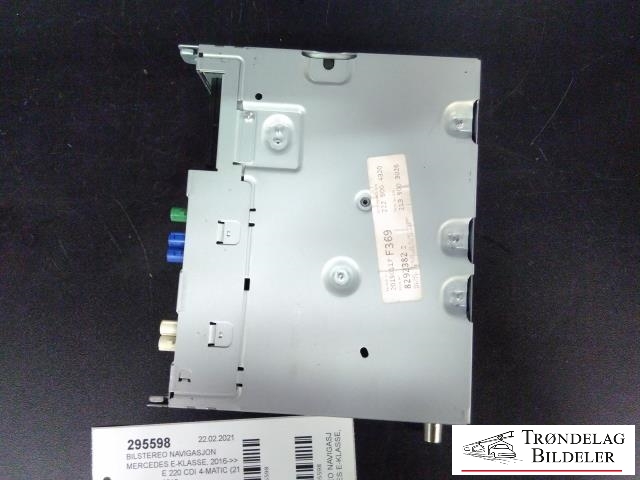 Bilstereo navigasjon til Mercedes E-Klasse 2016-2023 (W213) (W213) (MERCEDES|A 213 900 30 26|)