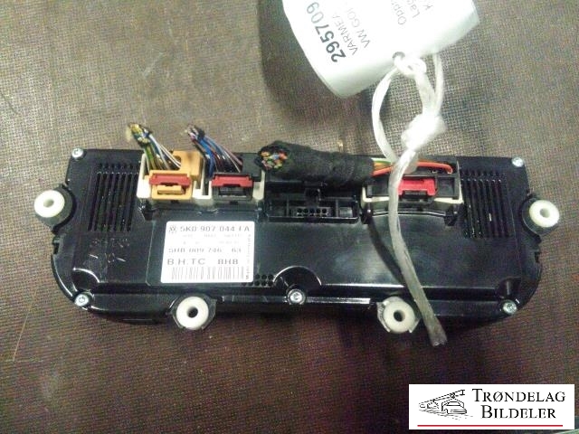 Varmeapparat betjening til VW Golf VI 2008-2012  (5K0907044FA|5HB009746-63|)