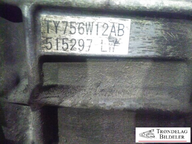 Girkasse 4WD komplett til Subaru Impreza 2008-2012 (Type III) (TY756W12AB|515297-LW|)