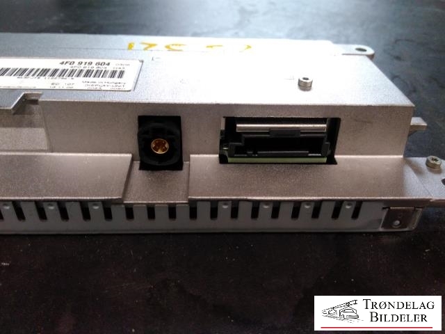 Multimedia display (MCU - Media Controller Unit) til Audi A4 2007-2014 (Type IV) (B8) (B8) (HARMAN/BECKER|4F0 919 604|)