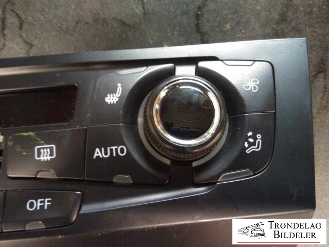 Varmeapparat betjening til Audi A4 2007-2014 (Type IV) (B8) (B8) (CONTINETAL|8T1 820 043 AK|)