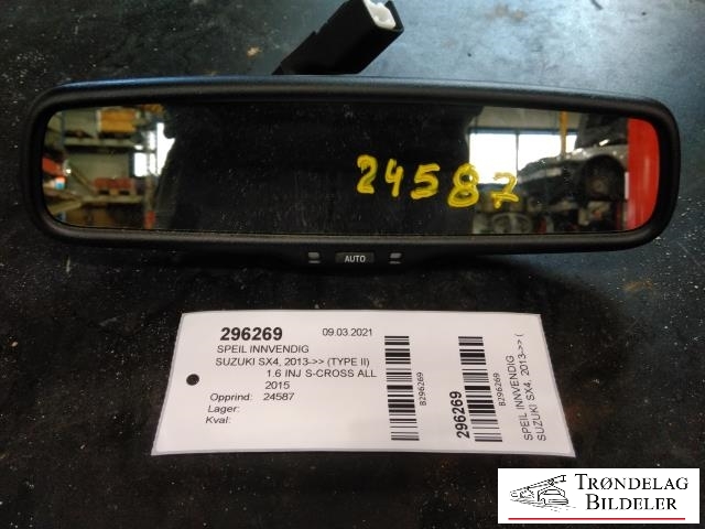 Speil innvendig til Suzuki SX4 S-CROSS, 2013-->> (Type II)  (8470371L00)