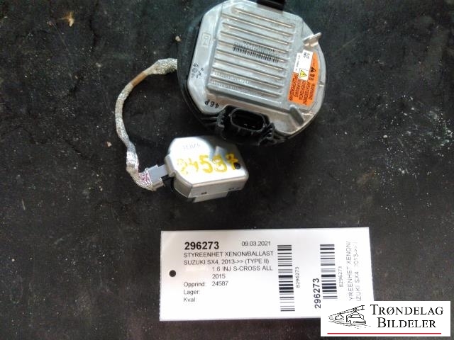 Styreenhet xenon/ballast til Suzuki SX4 S-CROSS, 2013-->> (Type II)  