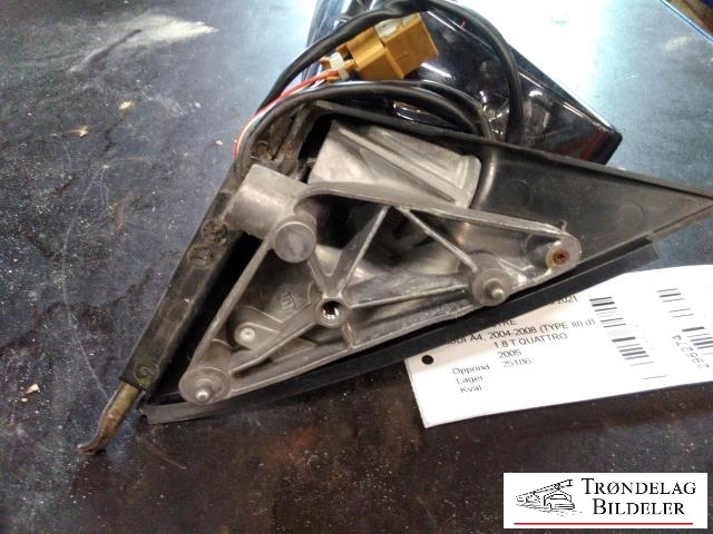 Speil venstre til Audi A4 2004-2008 (Type III) (B7) (B7) 