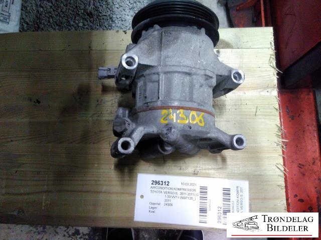 Aircondition kompressor til Toyota Verso-S, 2011-2015 (COMBI) (COMBI) (DENSO|88310-52780)